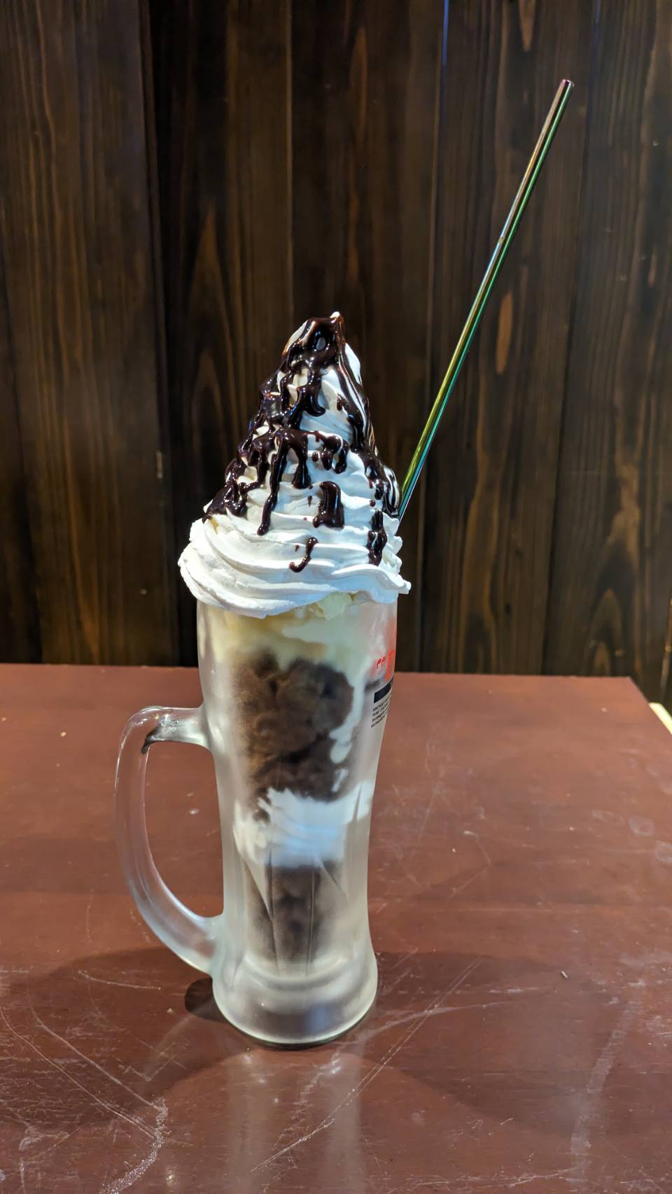 チョコレートパフェをいただき<br>ました。